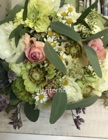 Bouquet di roselline rosa